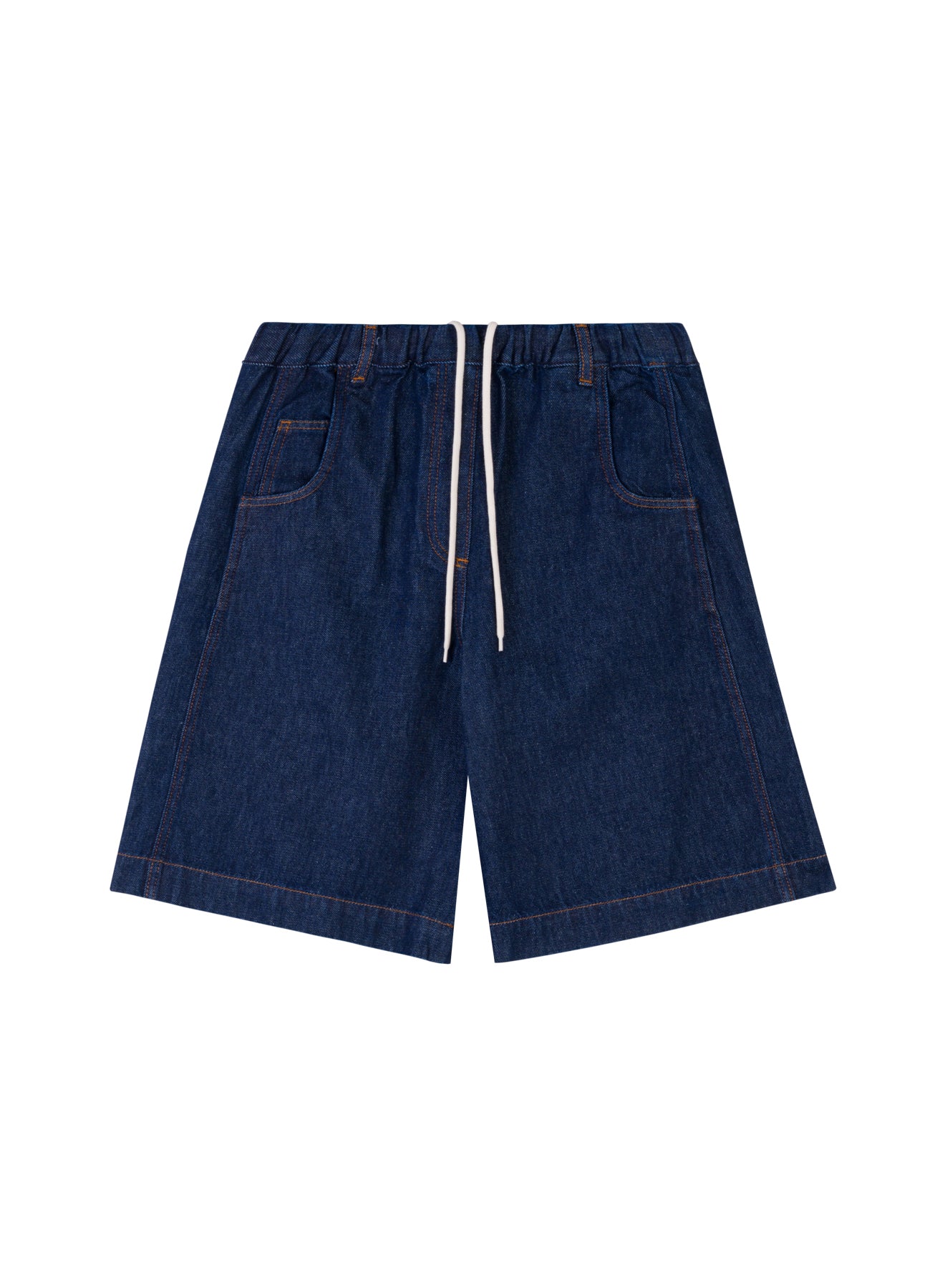 Denim Bermuda Shorts