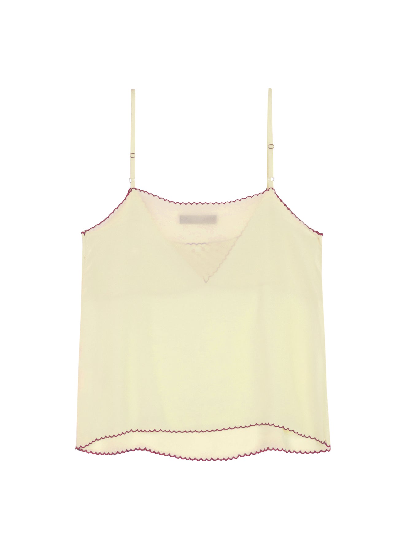 Embroidered Silk Yellow Top