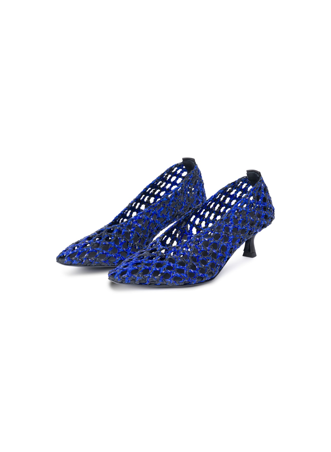 Woven Kitten Heel