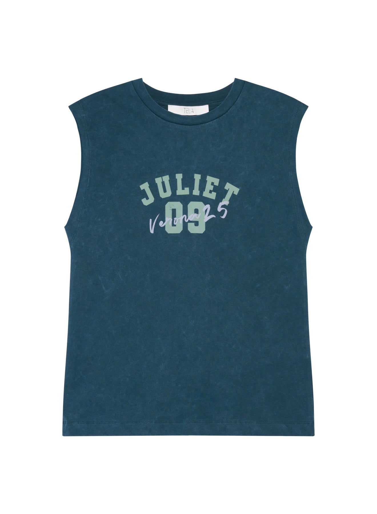 Jersey Printed Muscle Tee