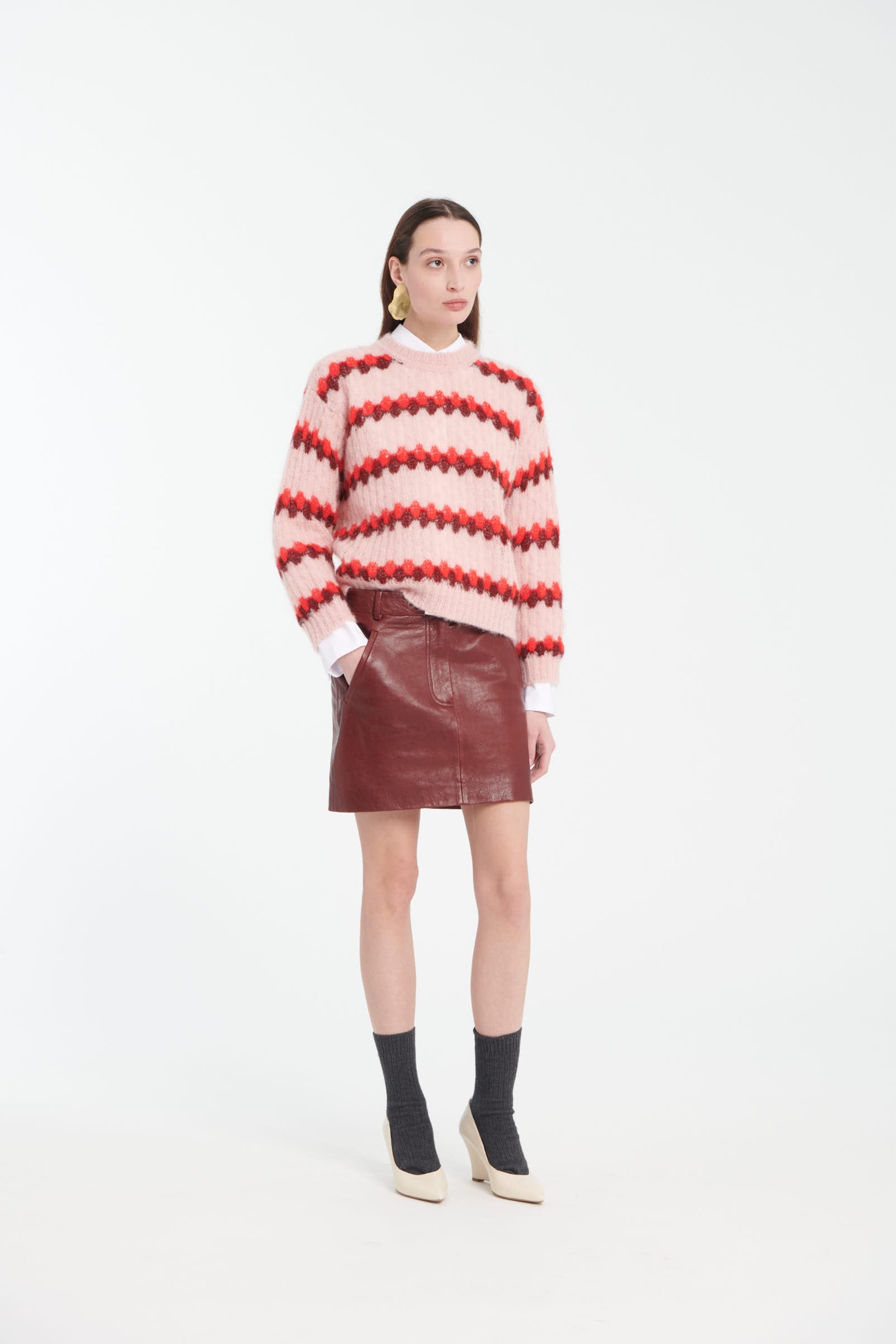 Jacquard Wool Knit